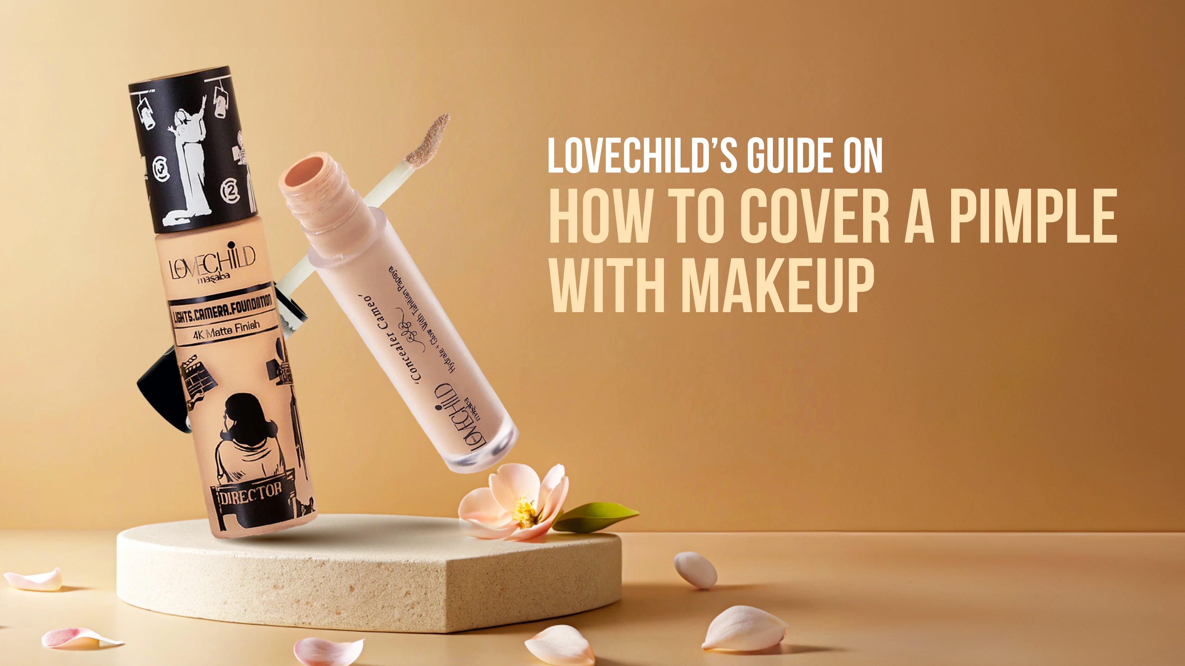 LoveChild’s Guide on How To Cover a Pimple With Makeup