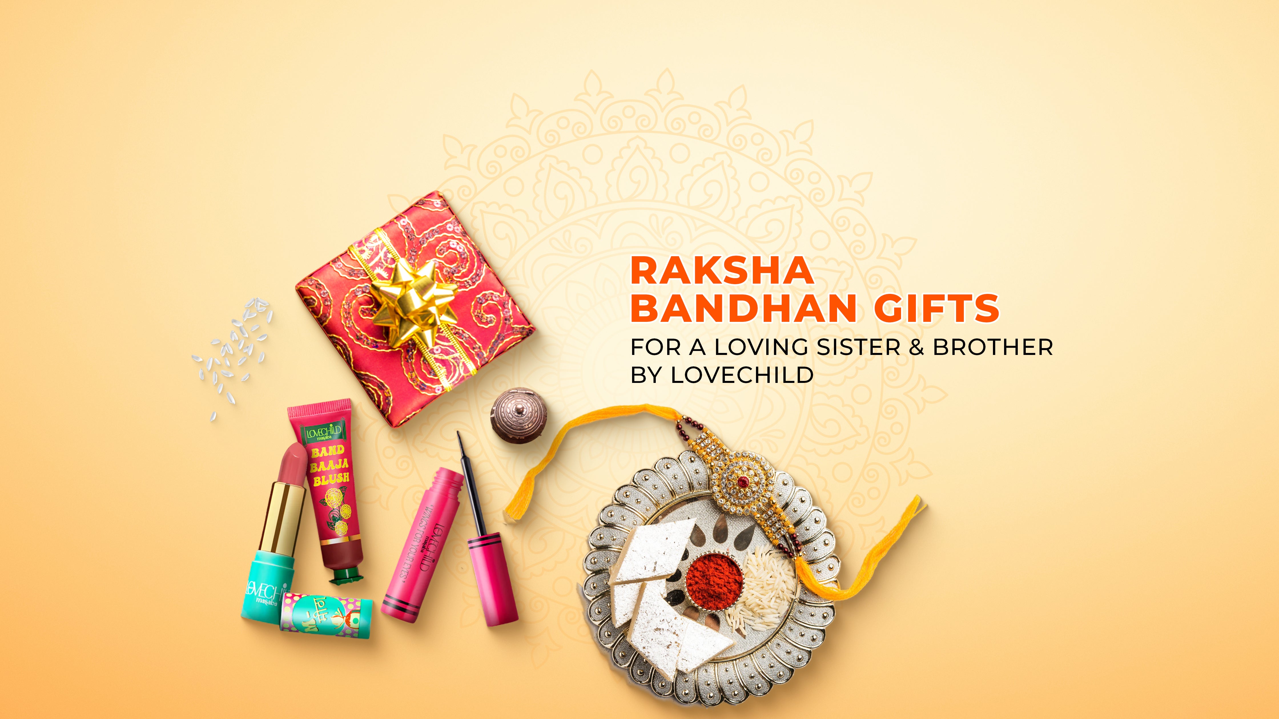 Raksha Bandhan Gifts for a Loving Sister & Brother by LoveChild