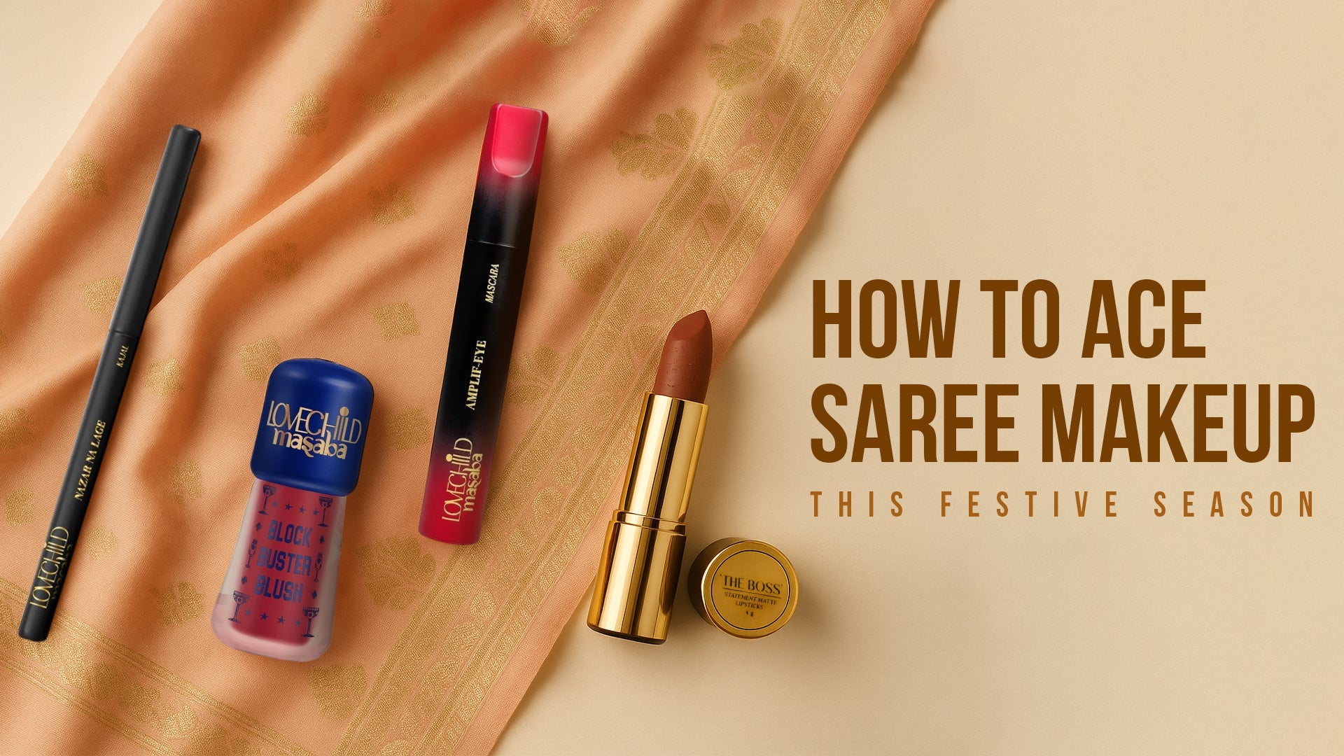 How to Ace Saree Makeup This Festive Season