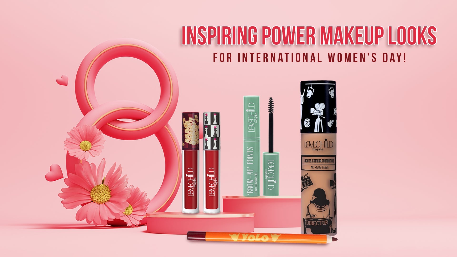 Inspiring Power Makeup Looks for International Women's Day!