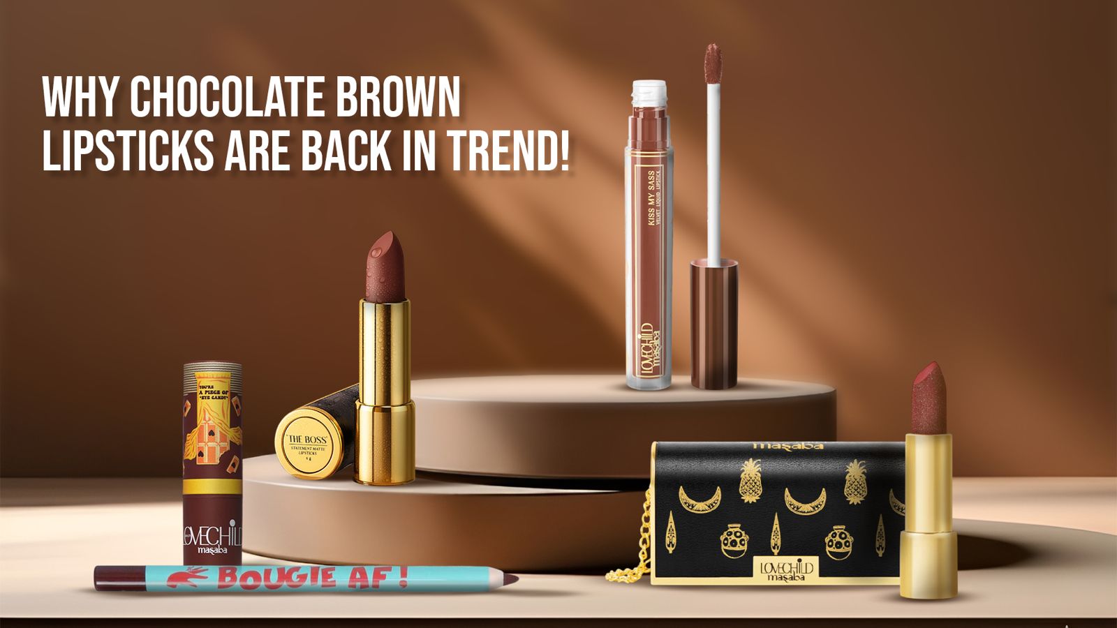 Why Chocolate Brown Lipsticks Are Taking Over Right Now