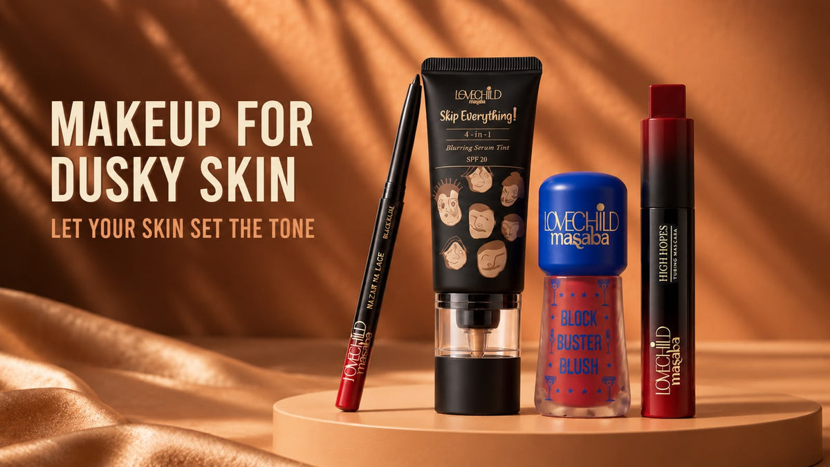 Makeup for Dusky Skin: Let Your Skin Set the Tone