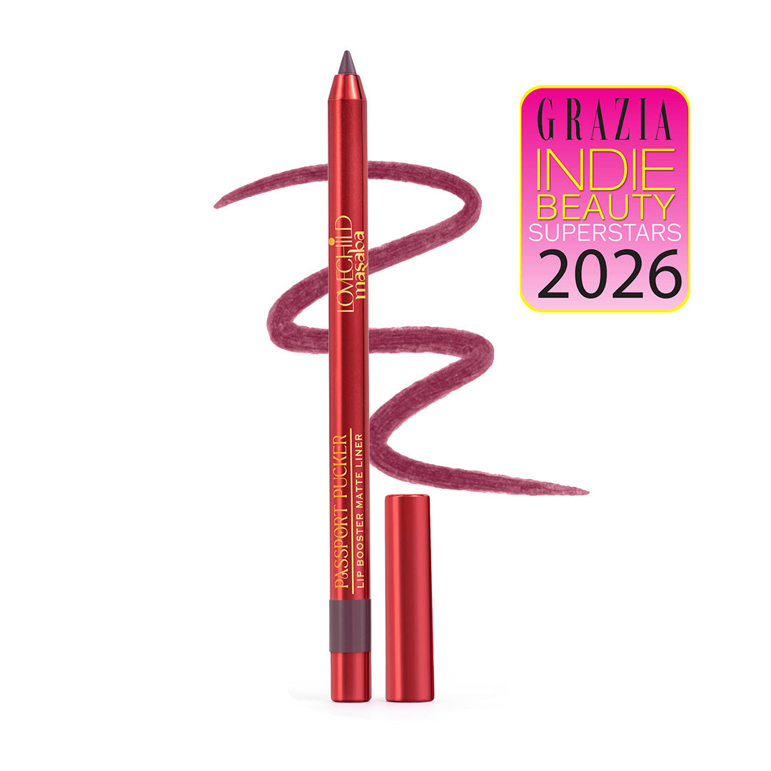 Passport Pucker Lip Booster Matte Liner- Sea Breeze (Berry) Lasts 7 hours without feathering