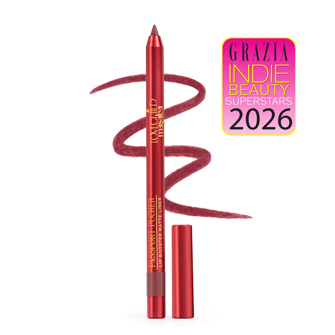 Passport Pucker Lip Booster Matte Liner- Yolo (Crimson) Lasts 7 hours without feathering