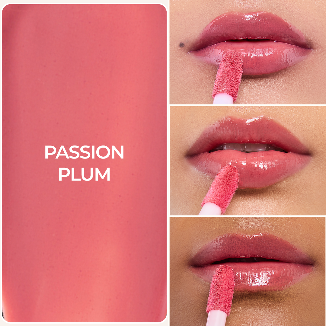 Lip Gelato Tinted Lip Oil - Passion Plum (Peachy Orange )
