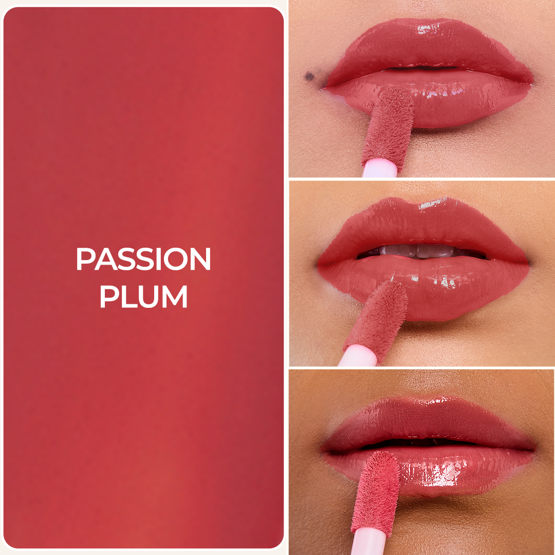 Lip Gelato Tinted Lip Oil - Passion Plum (Peachy Orange )