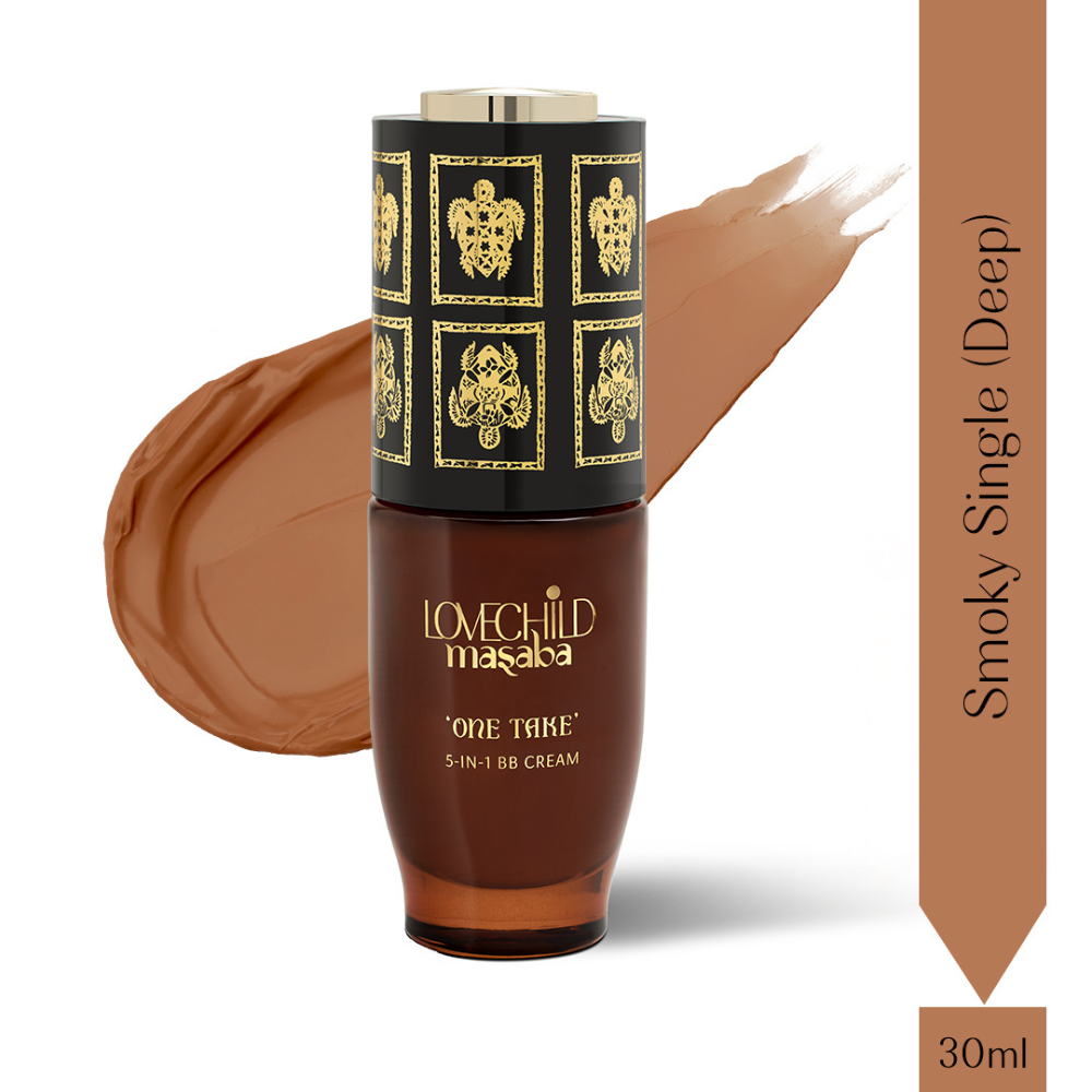 One Take 5-IN-1 BB Cream  With SPF 20 PA++ Sun Protection - Smoky Single (Deep)