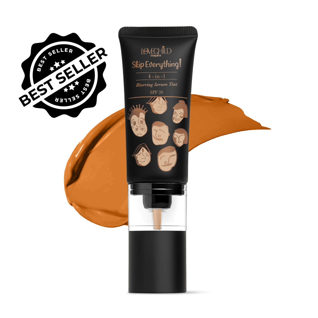 Skip Everything Blurring Serum Skin Tint 4-in-1 Benefits - Easy Expresso (Deep)