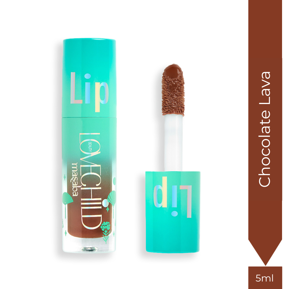 Chocolate Lava - Lip Gelato Tinted Lip Oil  (Deep Brown) Ultra-luminous Finish