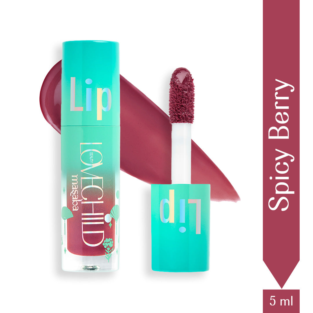 Spice Berry - Lip Gelato Tinted Lip Oil  (Berry) Ultra-luminous Finish