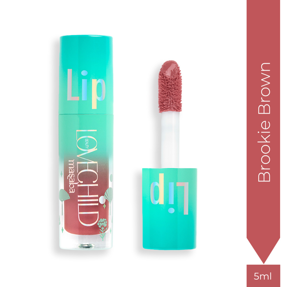Brookie Brown - Lip Gelato Tinted Lip Oil  (Brownish Pink) Ultra-luminous Finish