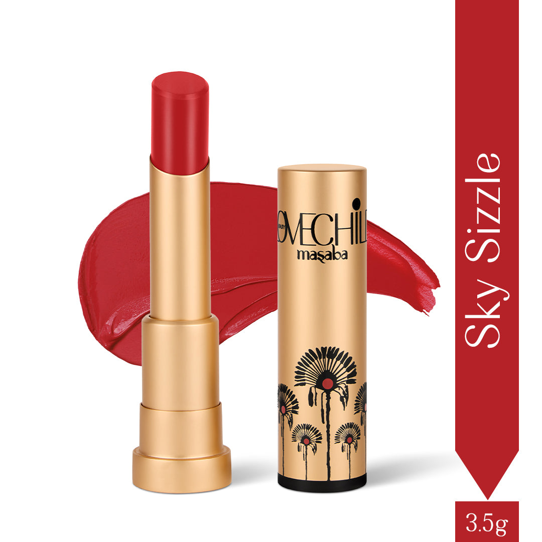 Sky Sizzle - (Red) Cloud Crush Lush Creme Lipstick Super Luscious Satin Finish