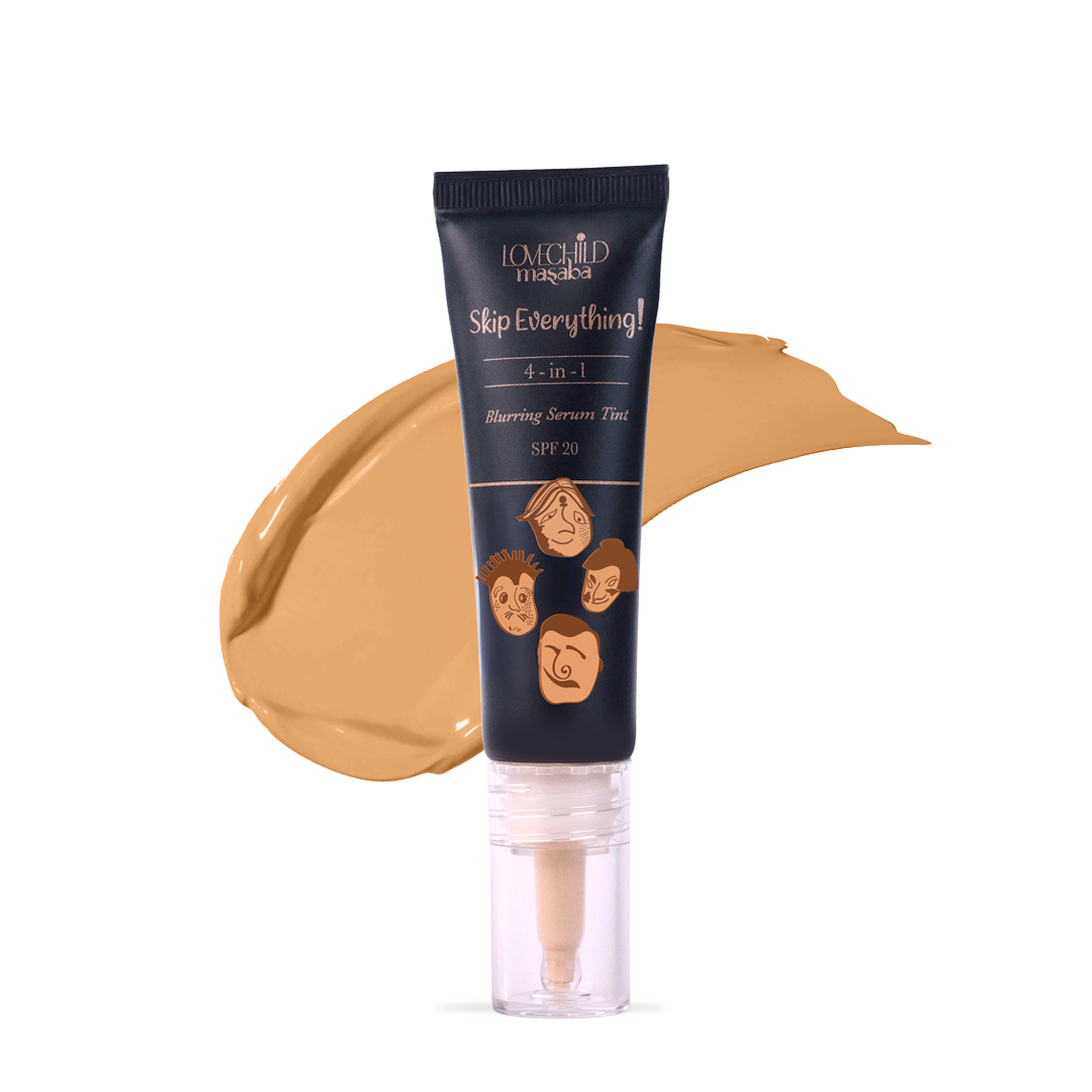 Skip Everything Blurring Pocket Serum Skin Tint (10ml)  4-in-1 Benefits - Delicate Darling  (Light)