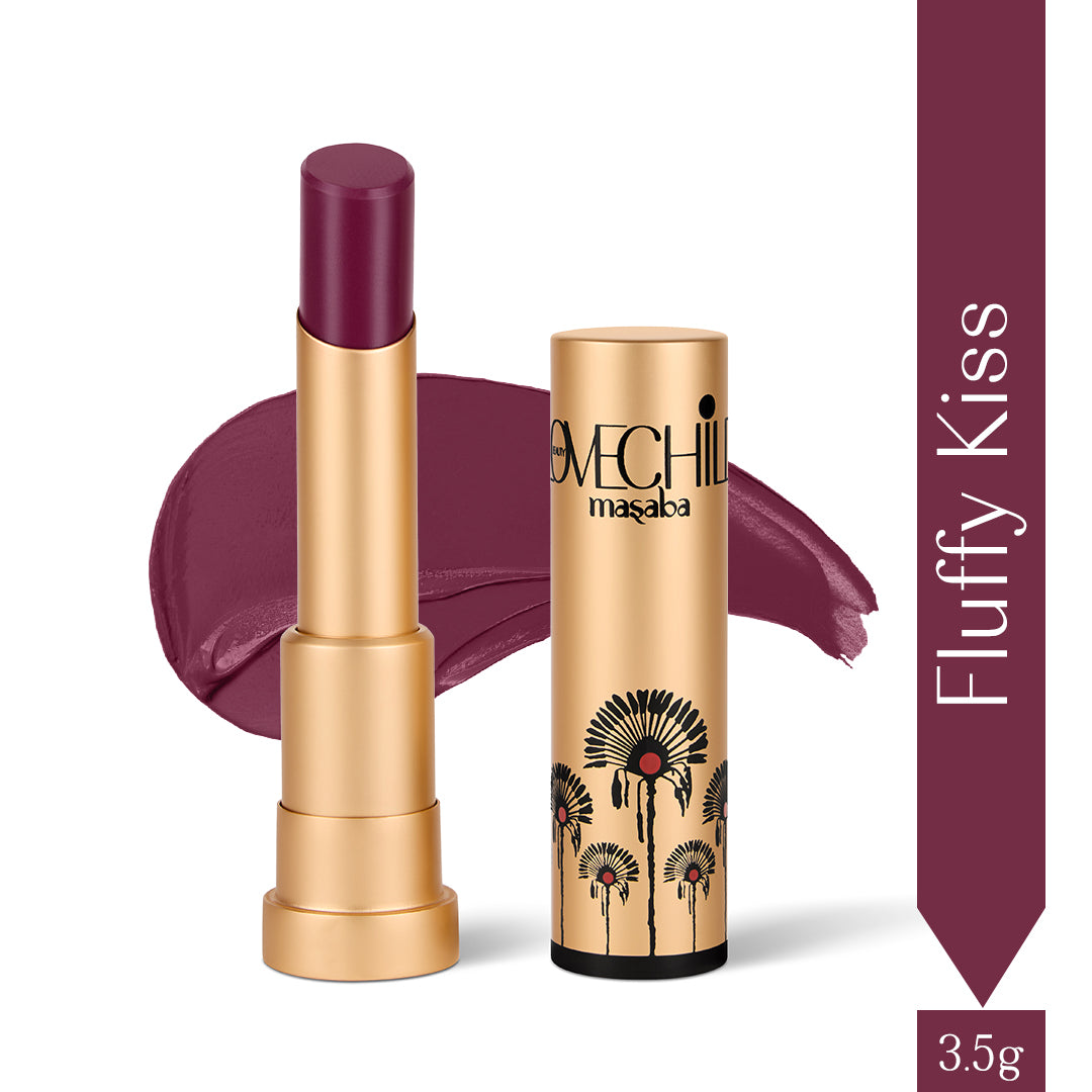 Fluffy Kiss - (Mauve) Cloud Crush Lush Creme Lipstick Super Luscious Satin Finish