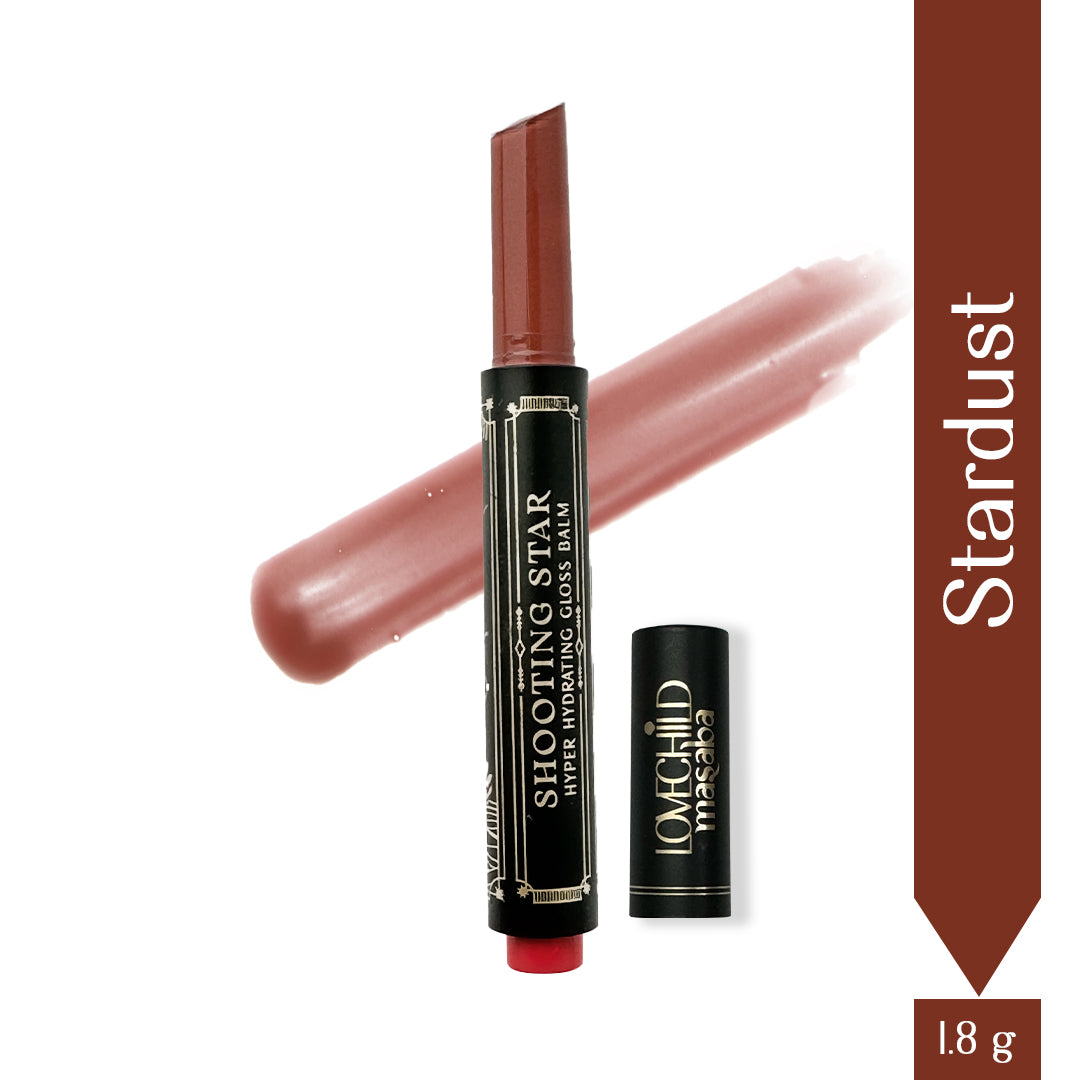 Stardust- Shooting Star Hyper Hydrating Gloss Balm (Nude Pink) 3-IN-1 Benefits