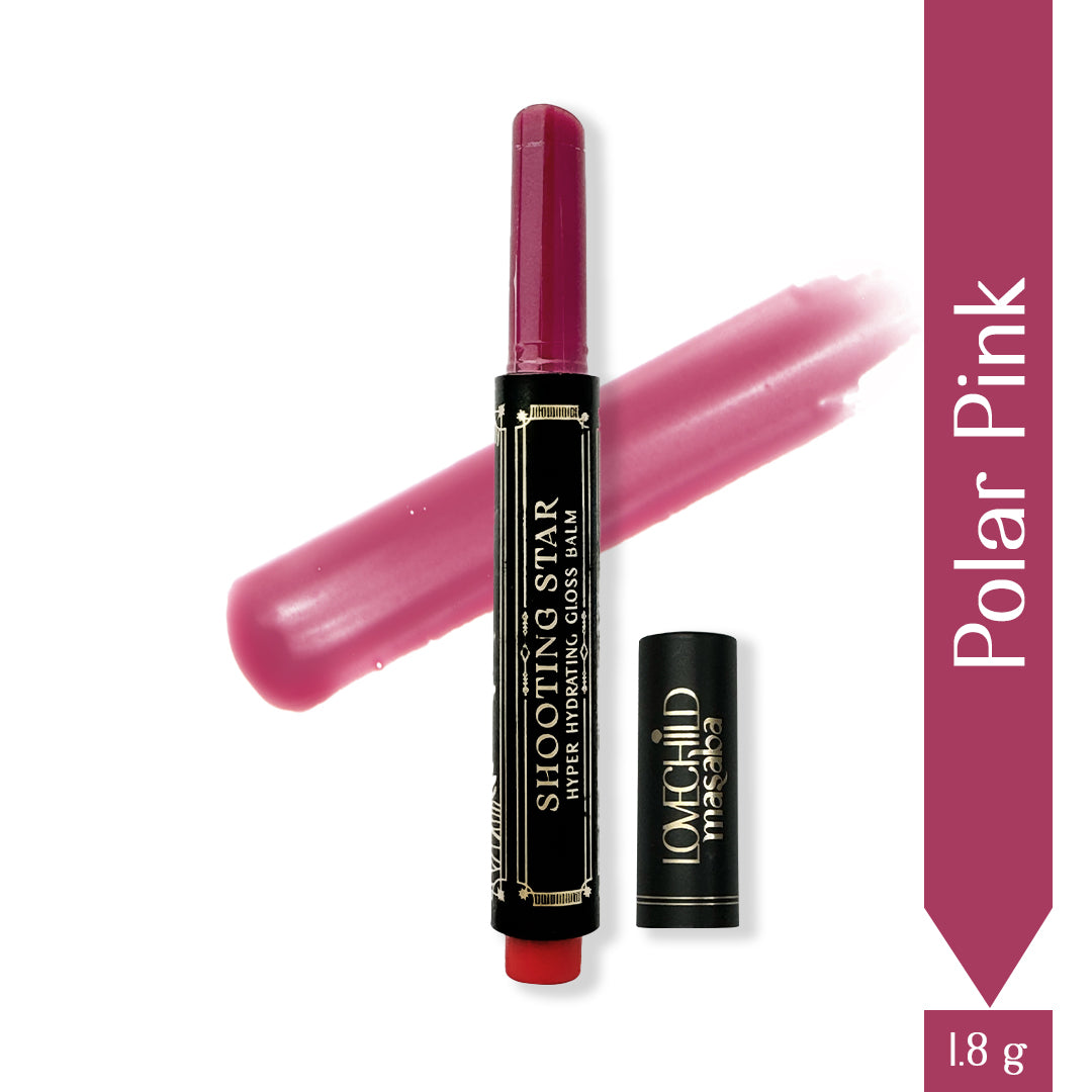 Polar Pink- Shooting Star Hyper Hydrating Gloss Balm (Mauve) 3-IN-1 Benefits