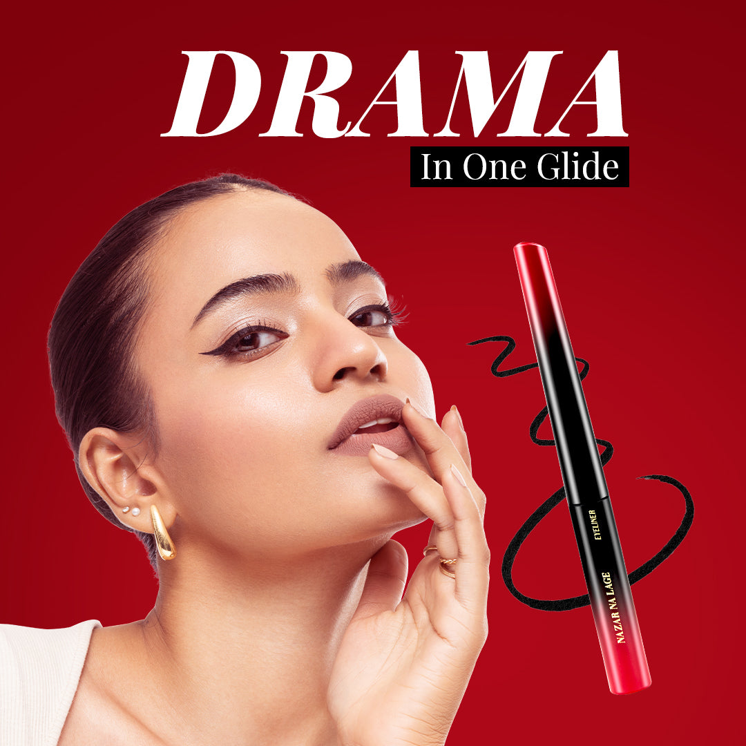 Eyeliner - Nazar Na Lage (Black) Water-proof & Smudge-proof