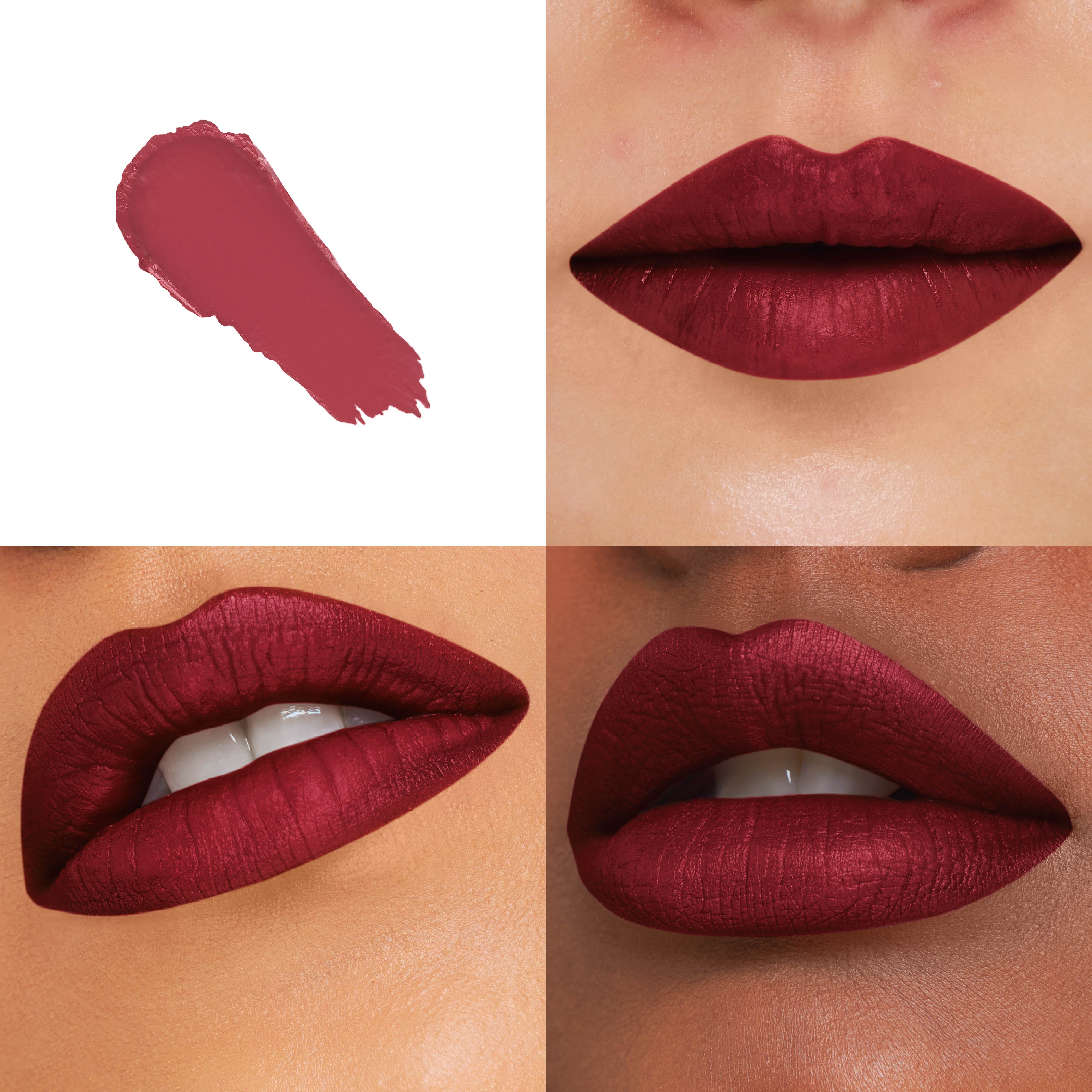 Moody Modak Full Pocket Lipstick (Wine Red) Soft Matte Finish