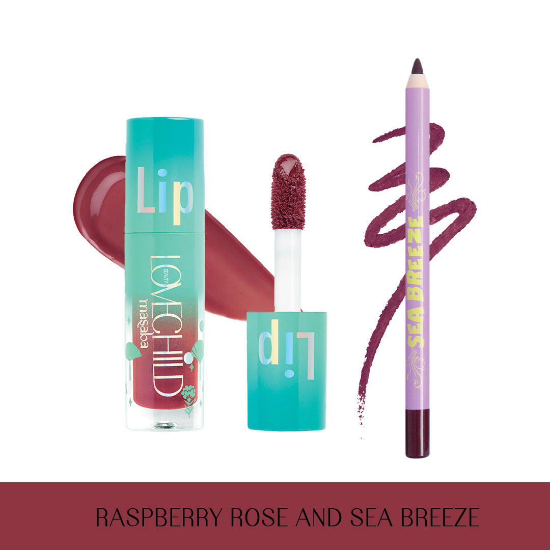 Berry Pink (Raspberry Rose & Sea Breeze)