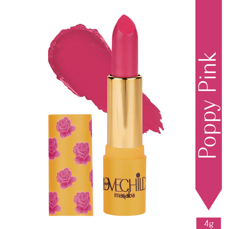 Lovechild Masaba - Rani Core Luxe Matte Lipstick Poppy Pink
