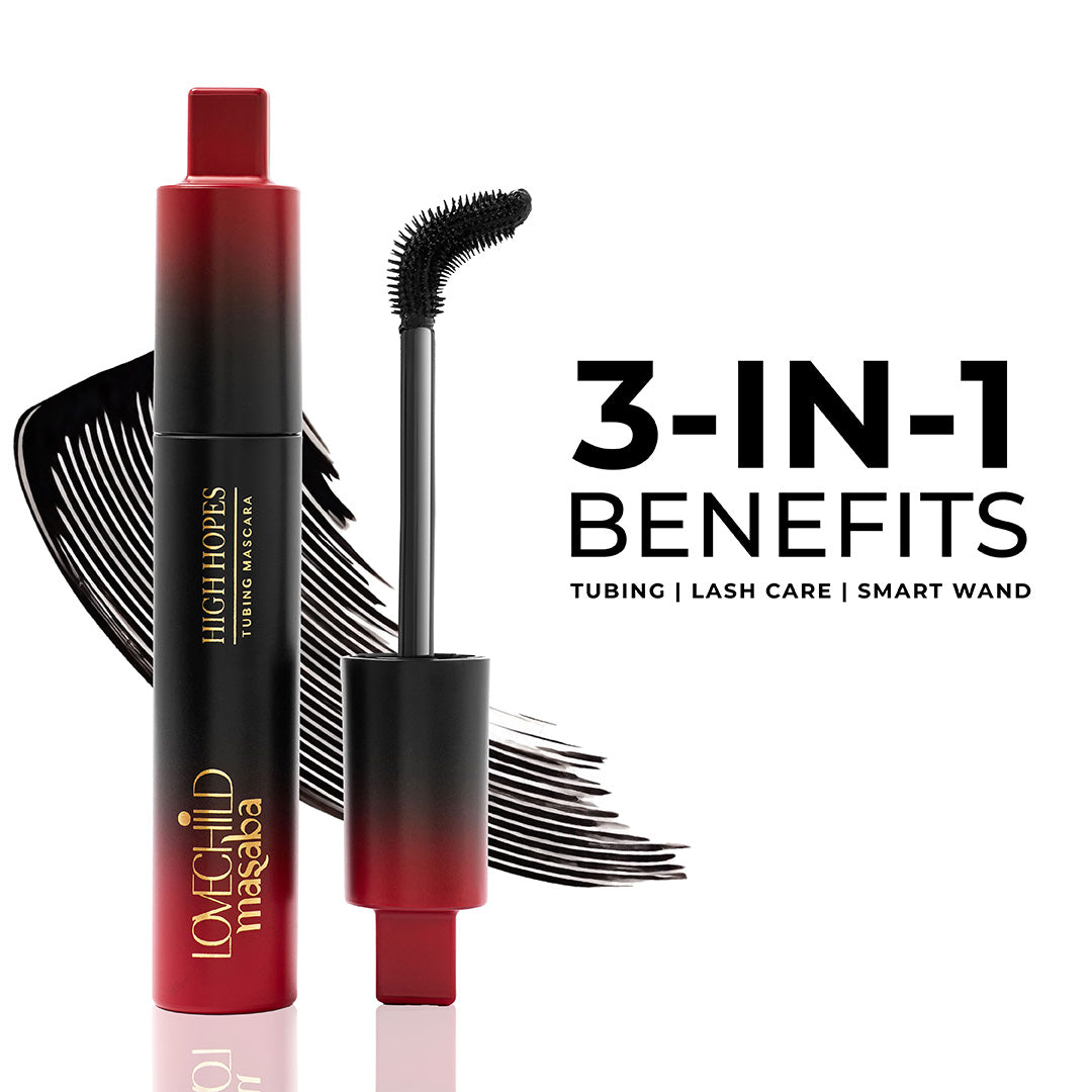 High Hopes Tubing Mascara - 3 in 1 For Volume, Length & Curl