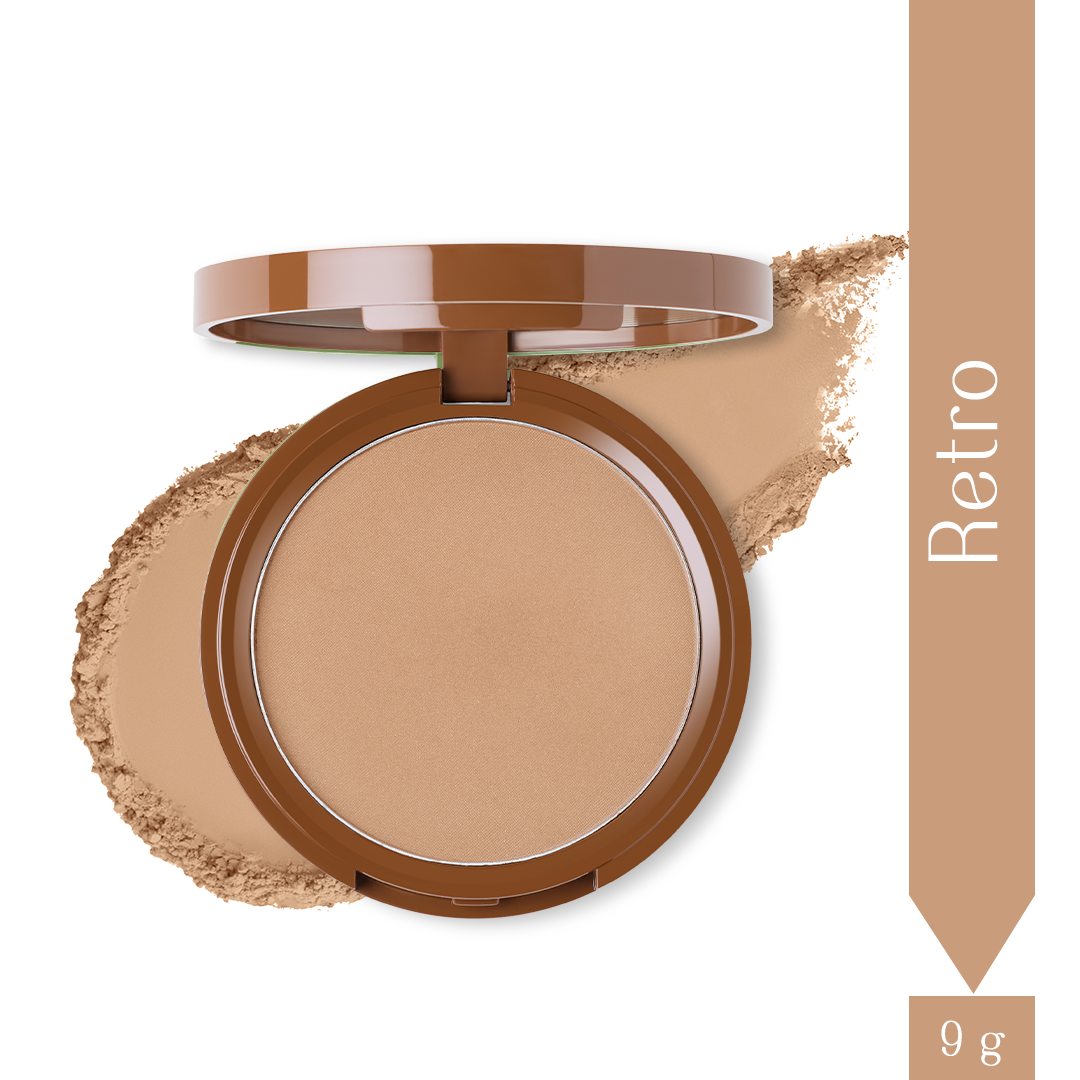 Retro - Stardust Mattifying Bronzing Powder (Brown) Soft-focus Effect & Builable Coverage