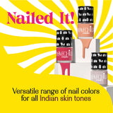 LoveChild Masaba -  Saanwali | Breathable Nude Brown Glossy Nail Paint, 8ml