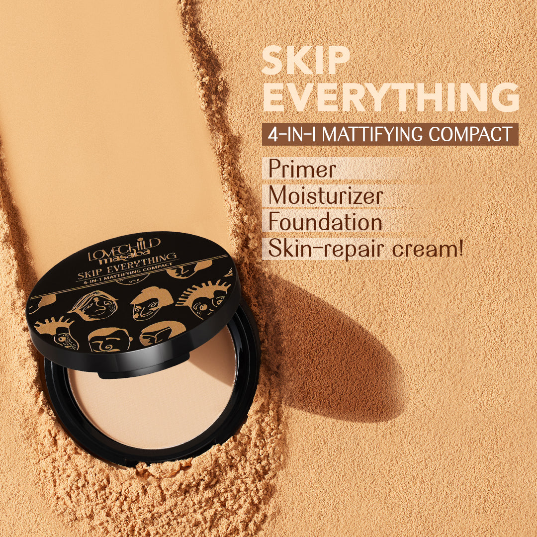 Icy You (Light) - Skip Everything Mattifying Compact 4-IN-1 Benefits