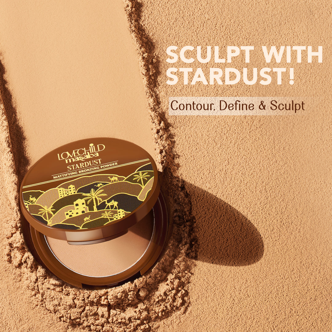 Barely There - Stardust Mattifying Bronzing Powder (Reddish Brown) Soft-focus Effect & Builable Coverage