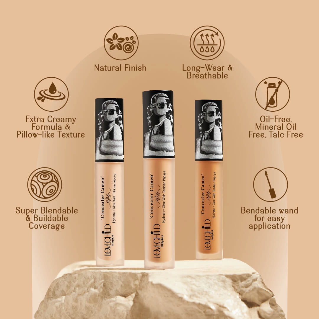 Bombshell Ivory- Concealer Cameo  Natural Finish