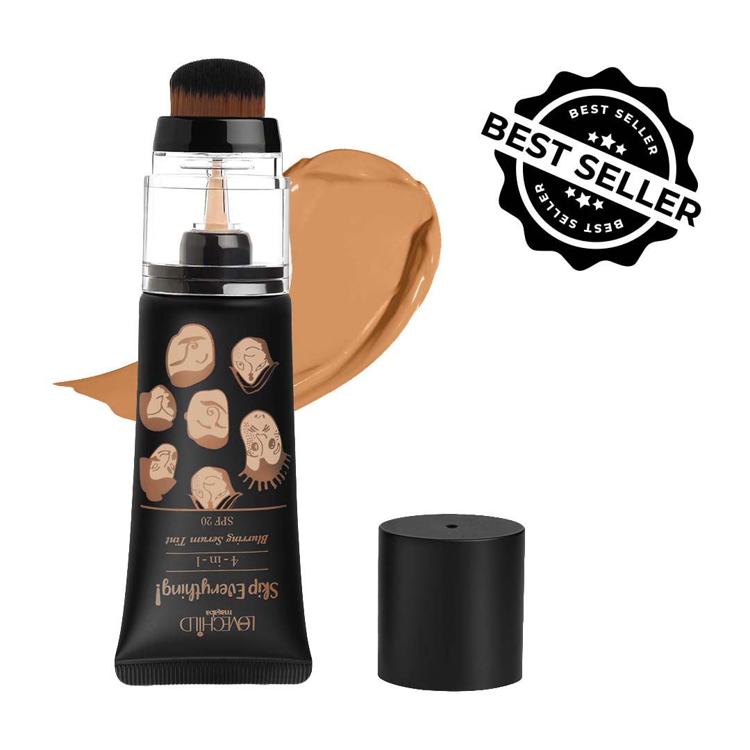 Skip Everything Blurring Serum Skin Tint 4-in-1 Benefits - Lonely Lioness (Light)