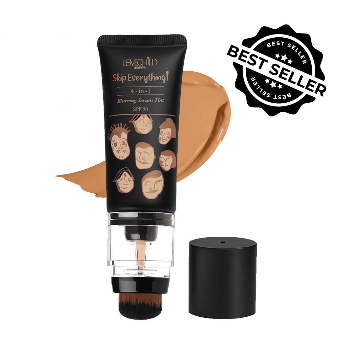 Skip Everything Blurring Serum Skin Tint 4-in-1 Benefits - Lonely Lioness (Light)