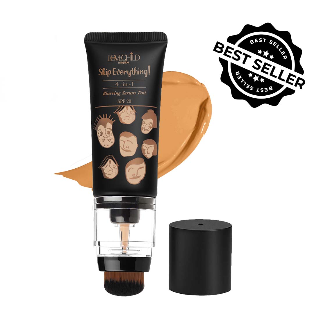 Skip Everything Blurring Serum Skin Tint 4-in-1 Benefits - Quirky Queen  (Medium)