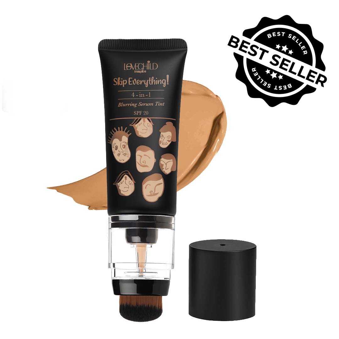 Skip Everything Blurring Serum Skin Tint 4-in-1 Benefits - Honest Honey (Medium)