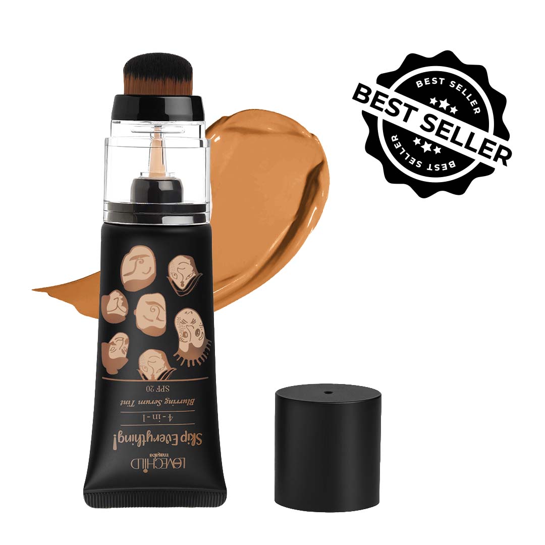 Skip Everything Blurring Serum Skin Tint 4-in-1 Benefits - Bossy Babe (Deep)