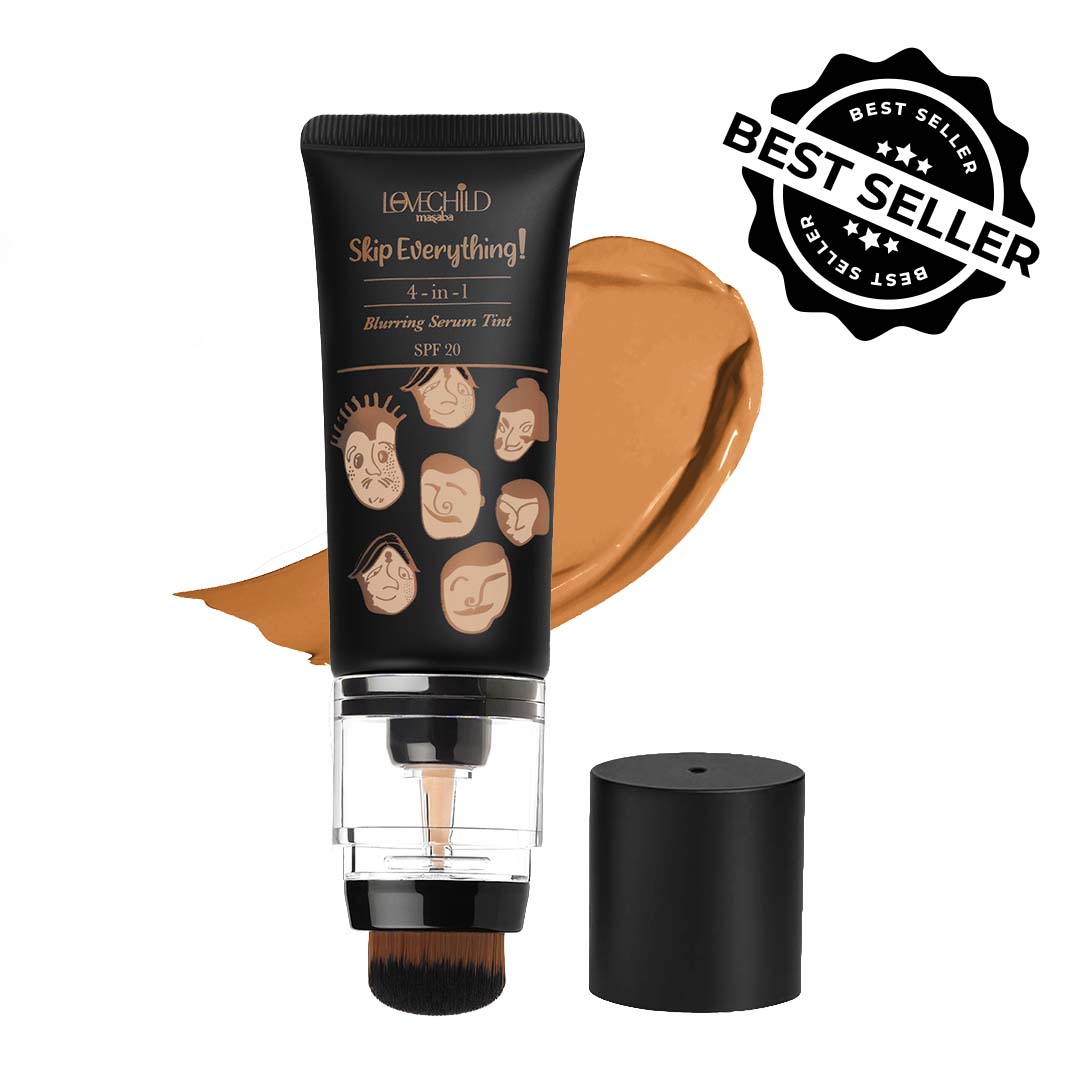 Skip Everything Blurring Serum Skin Tint 4-in-1 Benefits - Bossy Babe (Deep)