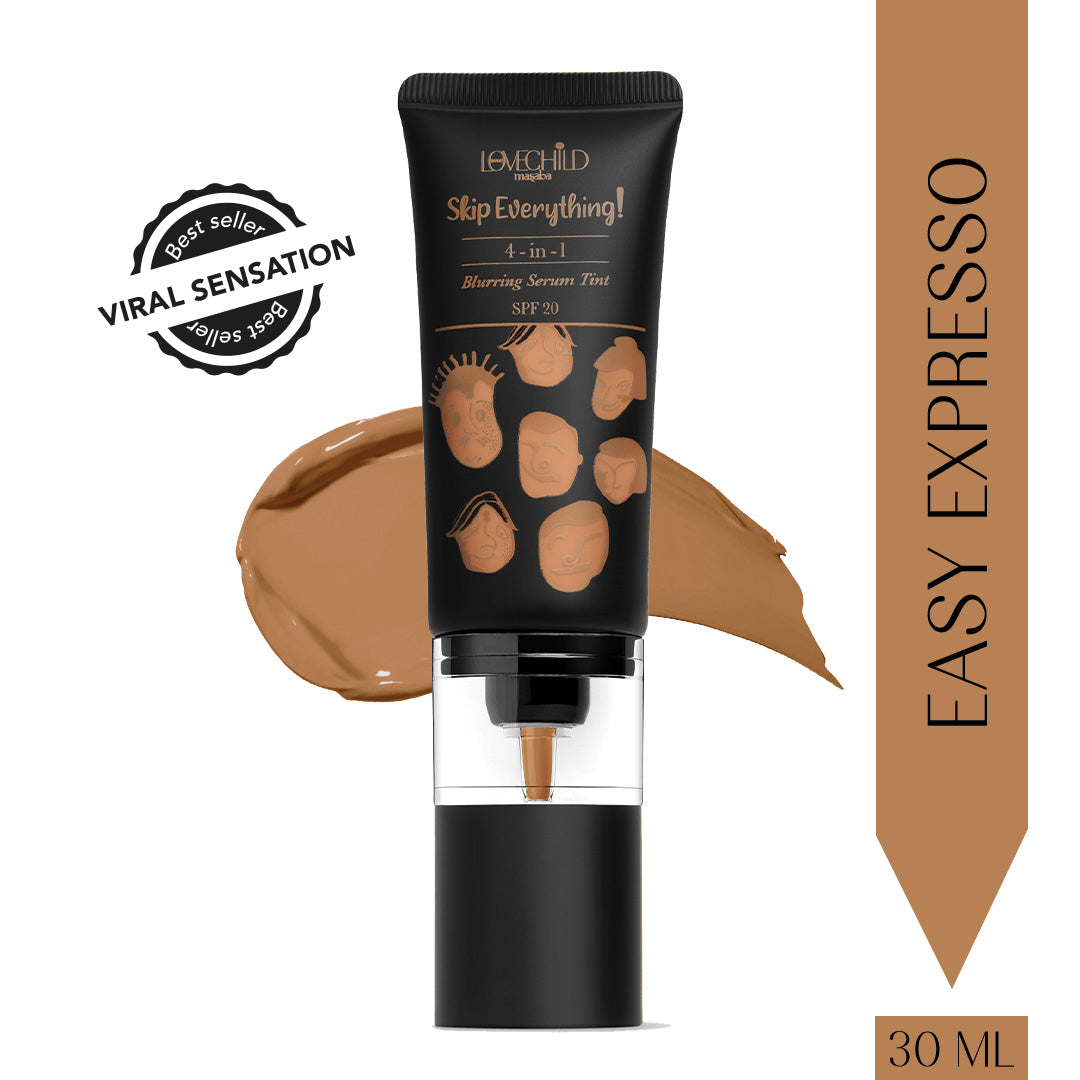 Easy Expresso- Skip Everything Blurring Serum Skin Tint  4-in-1 Benefits