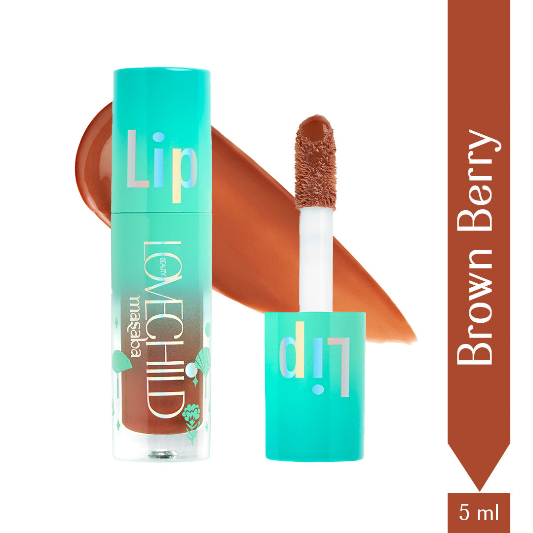 Brown Berry- Lip Gelato Tinted Lip Oil  (Brown) Ultra-luminous Finish