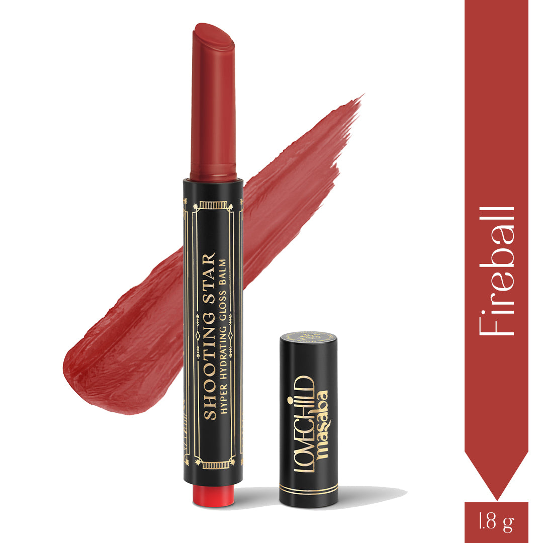 Fireball- Shooting Star Hyper Hydrating Gloss Balm (Reddish Brown) 3-IN-1 Benefits