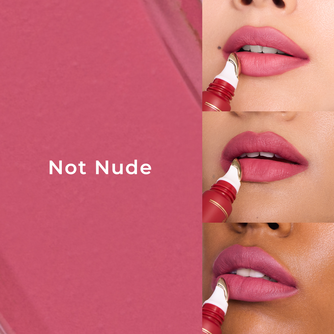 Air Gasm Blurring Lip Tint - Not Nude (Pink) Ultra-blurring Effect and Airbrushed Feel