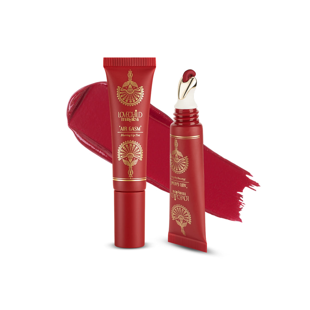 Air Gasm Blurring Lip Tint - Plum Pillow (Maroon) Ultra-blurring Effect and Airbrushed Feel