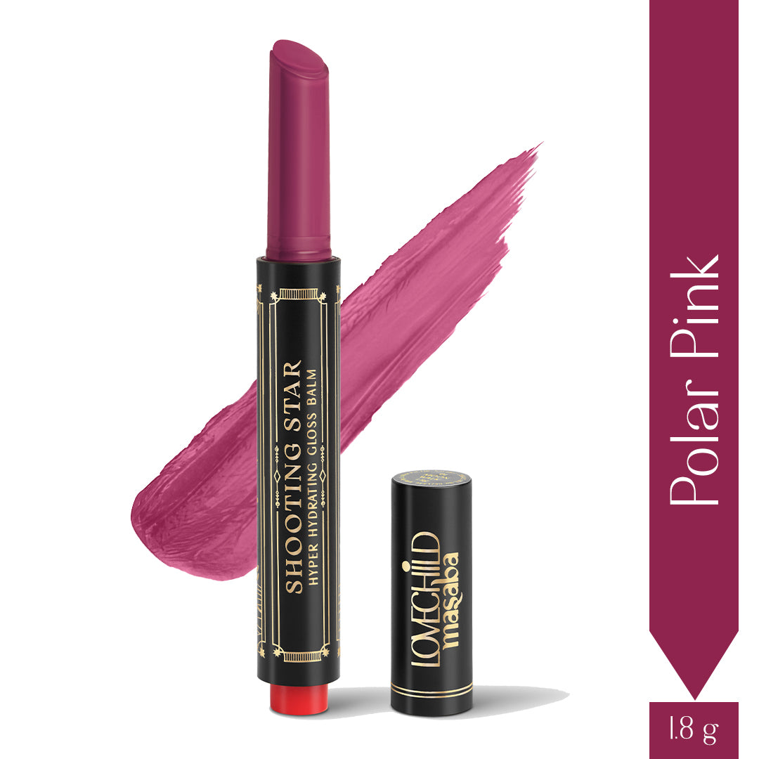 Polar Pink- Shooting Star Hyper Hydrating Gloss Balm (Mauve) 3-IN-1 Benefits