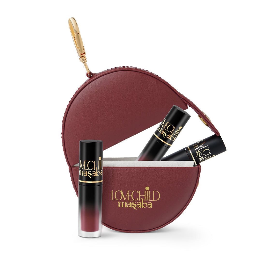 LoveChild Masaba Pocket Liquid Lipsticks-Make Your Own Combo Pack of 3 without pouch 1.8g each