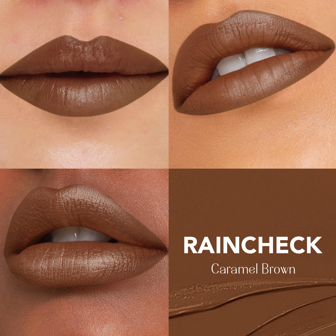 Raincheck - (Caramel Brown) Cloud Crush Lush Creme Lipstick Super Luscious Satin Finish