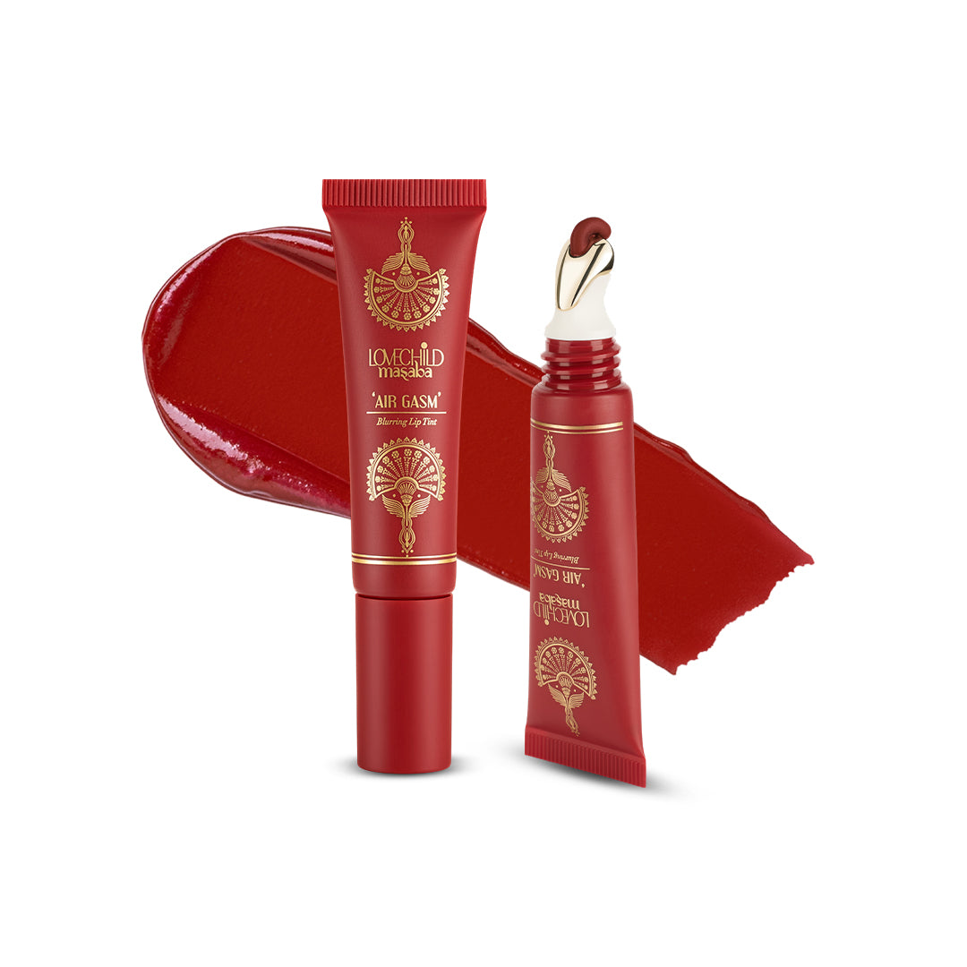 Air Gasm Blurring Lip Tint - Swipe Red (Reddish Pink) Ultra-blurring Effect and Airbrushed Feel