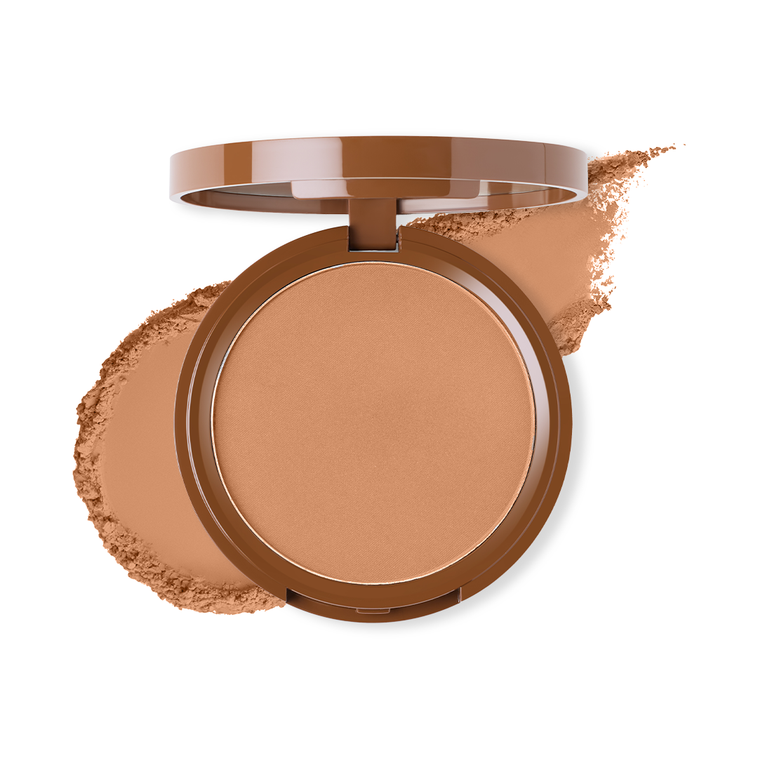 Stardust Mattifying Bronzing Powder- Sepia (Brown) Soft-focus Effect & Buildable Coverage