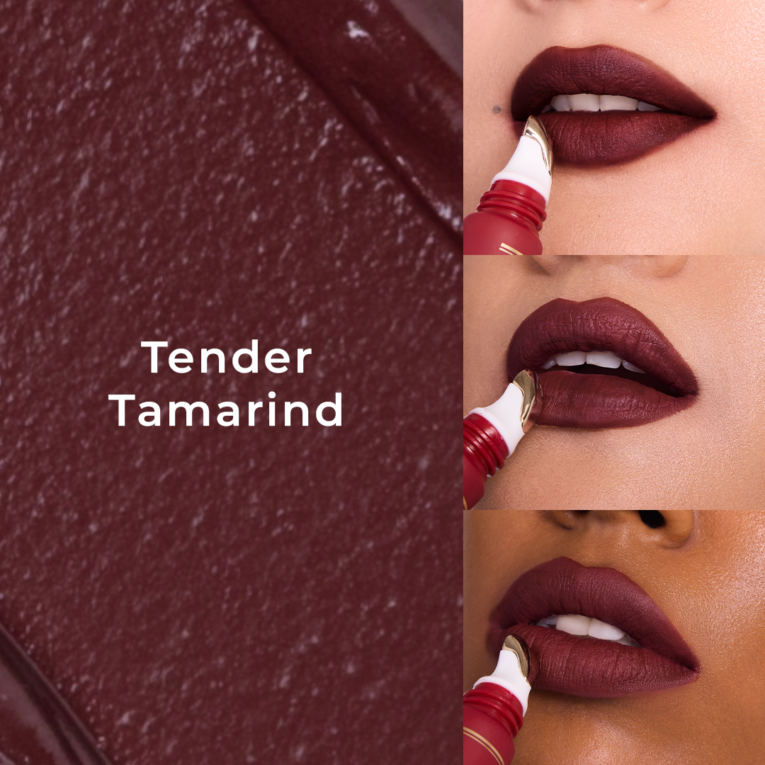 Air Gasm Blurring Lip Tint - Tender Tamarind (Deep Wine) Ultra-blurring Effect and Airbrushed Feel