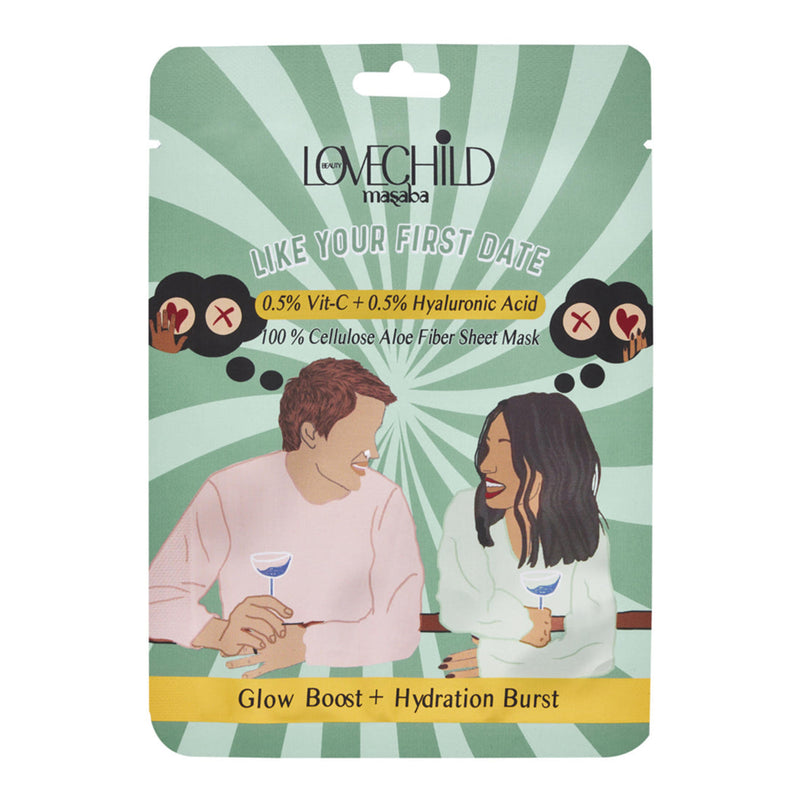 LoveChild Masaba - Face Sheet Mask Combo | Pack of 2 Like A Fresh Start + Like Your First Date