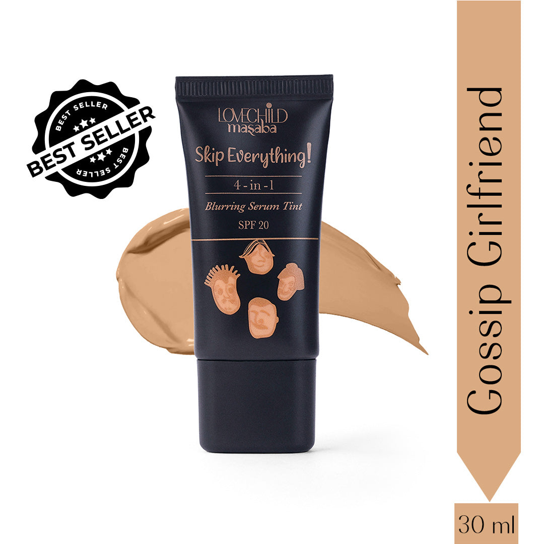 Gossip Girlfriend - Skip Everything Blurring Serum Skin Tint Without Brush 4-in-1 Benefits