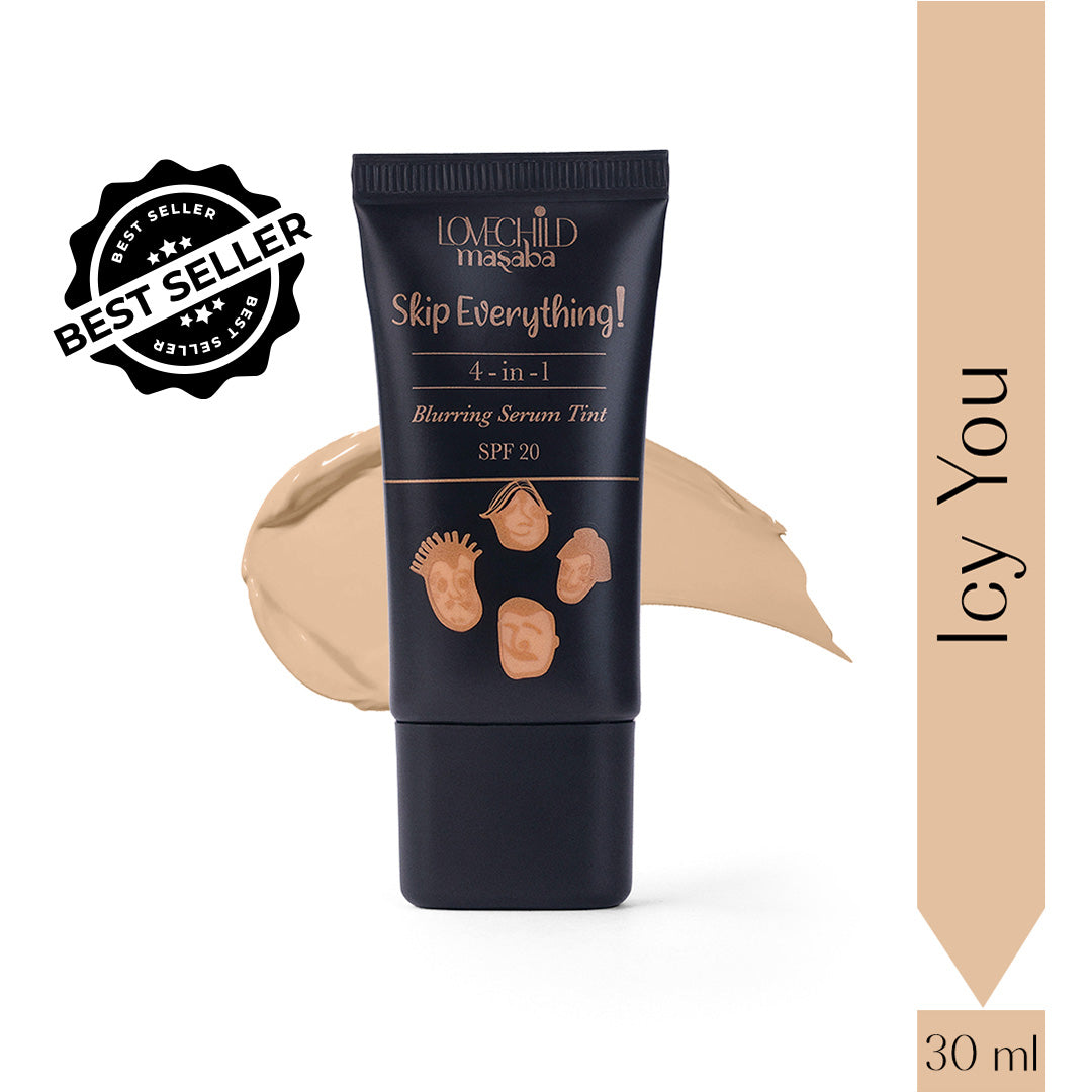 Icy You - Skip Everything Blurring Serum Skin Tint Without Brush 4-in-1 Benefits